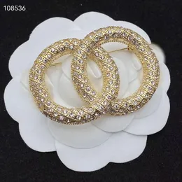 CH Brooch Brand Jewelry Brass Gold Pittage Luxury Advanced Retro Brouches للمصمم دبابيس عالية الجودة هدية رائعة 2527