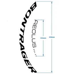 Aeolus RSL 37 TLR Wheelset Stickers Road Bike Wheels Sticker