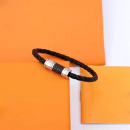 дизайнерский браслет, модный браслет с подвесками, ювелирные изделия, высококачественные мужские классические ручные веревки, модный тренд, браслеты для пар, универсальная цепочка268l