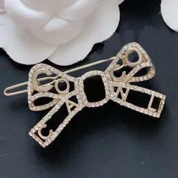 Fashion Versatile Bows Hair Clips & Barrettes High Quality Brand Designer Hair Clips Women Party Birthday Gift Jewelry299F