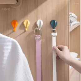 훅스 에어 풍선 벽 의류 타월 마스크 행거 자체 접착 욕실 주방 후크 키 주최자 홀더 홈 장식