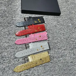 Shinning cinturino di marca di lusso per cinturino per Apple Watch 49mm 38mm 40mm 41mm 42 44mm 45mm cinturino per orologio per iwatch 8 7 6 5 4 SE Ultra 2 braccialetto da polso blingbling iwatch