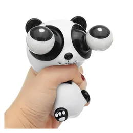 Decompression Toy Explosive Eye Panda Toys Turn Vent Funny Glaring And Pinching Extrusion Drop Delivery Gifts Novelty Gag Dhvwb