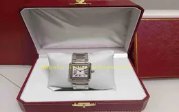 Real Po With Original Box Lady Watch Women 25mm WSTA0052 Silver Roman Dial Quartz Stainless Steel Bracelet Wristwatches Dress G6951855