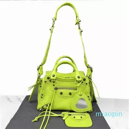 Qualité originale Femmes Lady Neo Cagole Moto Sacs à bandoulière Designers de luxe Véritable portefeuille en cuir portefeuille bourse Pochette R317y