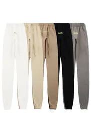 erkek pantolon tasarımcısı joggers gevşek siyah eşofman pantaloni uomo bayanlar yüksek sokak mektup baskısı polar ter pantolon ile 5783277