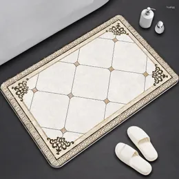 Carpets Diatom Ooze Bathroom Absorbent Mat Entrance Foot European Quick-Drying Non-Slip Domestic Toilet Door