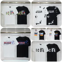 デザイナーメンズTシャツヘレンTシャツクラシックレタープリントストリートルーズカジュアル短袖100％ピュアコットンファッショナブルな黒と白の高品質M-3XL