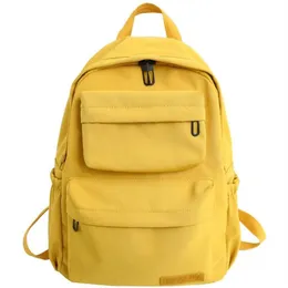 Fashion New Waterproof Nylon Backpack for Women Multi Pocket Travel Backpacks Female School Bag for Teenage Girls Book Mochilas290m