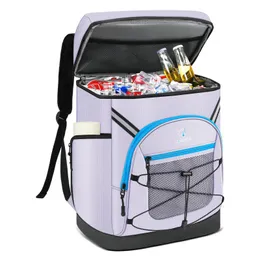 Cosmetic Bags Picnic Cooler Bag Large Capacity Camping Meal Thermal Backpack With Bottle Opener Leakproof Insulated