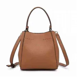 Tb Bucket Bag Handtasche Single Shoulder Diagonal Damentasche Verformbare Einkaufstasche Einfarbige Handtaschen 220816302m