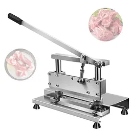 Máquina de serrar osso manual comercial máquina de corte de osso máquina de corte de carne congelada para costelas de corte carne de peixe ovelha coelho
