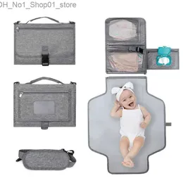 Changing Pads Covers Portable Baby Diaper Pad for Outdoor Travel Multifunctional Kids Changing Pad with Shoulder Straps Waterproof Mat Paales Beros Q231202