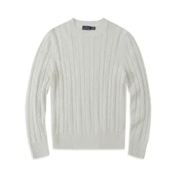 Classico piccolo cavallo di marca da uomo di alta qualità miglio wile polo da uomo di marca maglione twist maglione di cotone lavorato a maglia maglione pullover