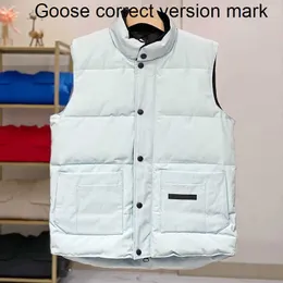 Mens Vests Canada Giletmens Vests 겨울 두꺼운 남성 소매 남성 디자이너 Gilet Down Waistcoat North Design Man Bodywarmer Caver Jacket Woman Outwear Fashion