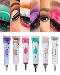 Lidschatten 6 Farben Primer Concealer Basis Make-up Halt Make-up dauerhaft wasserdicht und Schweiß Lidschatten Maquiagem2637192