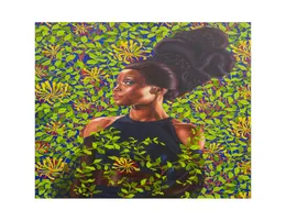 Kehinde Wiley Shantavia Beale II 2012 Painting Poster Print Home Decor Framed Or Unframed Popaper Material8869815
