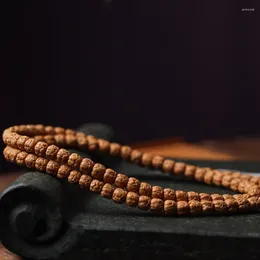 Charme pulseiras papelaria tibetana e diversão cinco garra pequena mão 108 padrão de basalto alta densidade de óleo cordas bodhi para homens