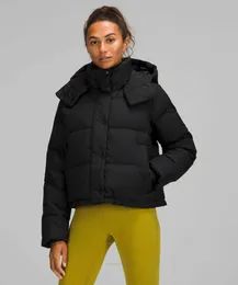 ALQ5 أسفل Parkas Lu Family Puff Goose Down 23 Autumn/Winter Jacket Women Canadian Canadian Hade Boutique Women’s Batch