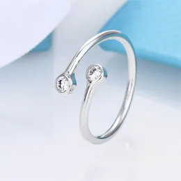 18k Gold Luxus Kristall Diamant glänzende Markendesigner Ringe Damen Mädchen 925 Silber Spring Horse Eye Stein einfacher Ring Schmuck Geschenk