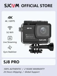 Sports Action Video Cameras SJCAM Flagship SJ8 Pro Camera 4K60FPS FHD 8 Digital Zoom 30M Waterproof 5G WiFi 2 33" Touch Screen 231130