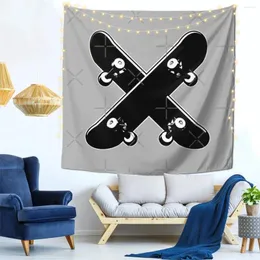 Tapestries Skate X Wall Decor Tapestry With Barb Clips Office Customizable Gift Soft Fabric Delicate
