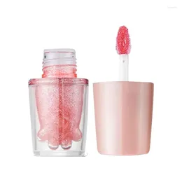 Lip Gloss Cat Moisturizing Lipstick Glitter Non-stick Glaze Jelly Color Waterproof Lips Makeup Women Sexy