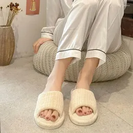 Slippers 2023Fashion Solid Concise Summer Home Women Flat Lightweight Indoor Bathroom Men Couples Slides