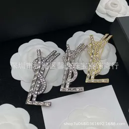 Дизайнер ювелирных изделий Yslies Brooch Pins буква грудью y yemd