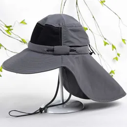 Headwear Hair Accessories Spring Summer Outdoor Protection Hats for Men Womenu Tectionfis He