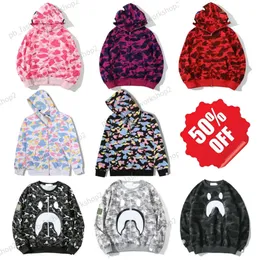 Bapes Hoodie Bapesta Hoodie Bapes Shirt Shark Hoodies Zipper Sweatshirts Jacket Collected Colled Coated 161