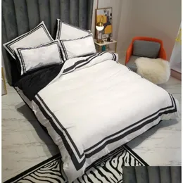 Bedding Sets Fleece Fabric Woven Queen Size Printed Quilt Er Sale 2 Pillow Cases Sheet Duvet Ers Drop Delivery Home Garden Textiles S Dhihv