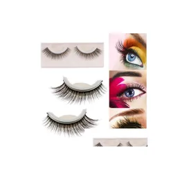 Ciglia finte Charming Lash Ciglia finte 3D Autoadesive Trucco elegante Ciglia finte Estensione naturale lunga Consegna a goccia Hea Dh2Js