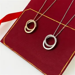 La nuova collana con ciondolo in oro in acciaio inossidabile dello stilista per San Valentino da donna nel 2022239k