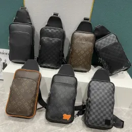 Luxury Men bag Designer bag Chest Pack Crossbodys bag Man purse Shoulder Bags Highs Quality Bags Avenue Sling Bag Leather Purse Wallet Hobos Handbag Belt Bag