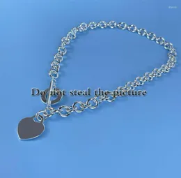 السلاسل S925 Sterling Silver European and American Ochain Fashion Women039S قلادة قلادة قلادة قلادة قلادة 7253766