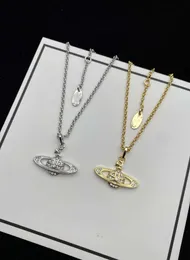 Fashion Brand Designer Pendant Necklaces Letter Viviene Chokers Luxury Women Jewelry Metal Pearl Necklace cjeweler Westwood For Woman moissanite chain
