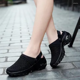 Sandals Woman Vulcanize Shoes Mesh Sneaker For Women Summer Breathable Platform Casual Fashion Sport