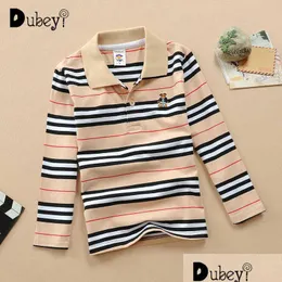 Polos Designer Brand Kids Luxury Clothes Boys Longsleeve Shirts Long Sleeve Shirt Teens Summer Dreeses 210529 Drop Delivery Baby Mater Dhkes