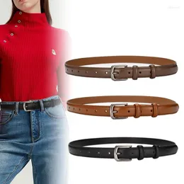 Belts Women's Fashio Casual Designer Fashion Genuine Leather Brand Straps Female Waistband Pin Buckles Fancy Vintage For Jeans