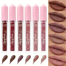 Lip Gloss Velvet Matte Moisturizing Liquid Lipstick Long Wearing & Water Resistant Glaze Non Stick Cup Makeup For Women