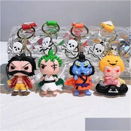 Novelty Games Kawaii Bulk Anime Car Keychain Doll Charm Key Ring Wholesale In Cute Couple Students Personalized Creative Valentines Da Dh4Ys