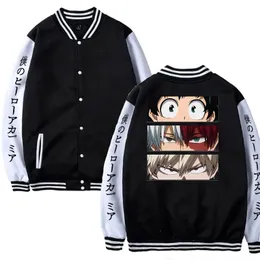 Jacken My Hero Academia Kinder Baseball Student Jungen Mädchen Frühling Jacke Kinder Herbst Sport Anime Katsuki Bakugo Teenager Kleidung 231130