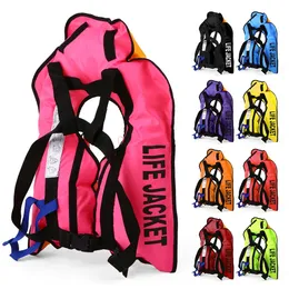 Life Vest Buoy Manual/Automatic Inflatable Life Jacket Professional Swiming Fishing Life Vest Water Sports Swimming Survival Jacket for Fishing 231201
