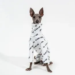 Dog Apparel Italian Greyhound Clothes Winter Warm Print Whippet Coat Four legged Elastic Pet 231130