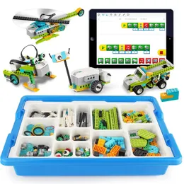 Christmas Toy Supplies WeDo 2.0 Educational Functions DIY Parts Compatible 45300 WeDo 2.0 Core Set Scratch 3.0 Building Blocks DIY Toys Christmas Gifts 231130