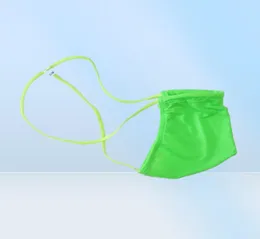 Męskie mikro gstring stringi konturowana torebka G7452 Pokrycie ograniczającego torebkę jedwabistą miękką bieliznę nylon spandex1414914