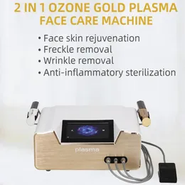 2 I 1 Plasma Pen Face Lift Delicate Skin Rejuvenation Machine för hudsträngning rynka Remover Cold Plasma Ozone Beauty Machine