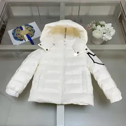 Meninas meninos jaquetas de luxo designer com capuz fofo moletons casacos crianças meninas meninos soprador quente à prova de vento outwear casaco crianças roupas de inverno