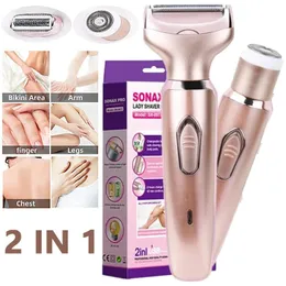 Electric Epilator For Women Painless Hair Removal Trimmer, Bikini ...